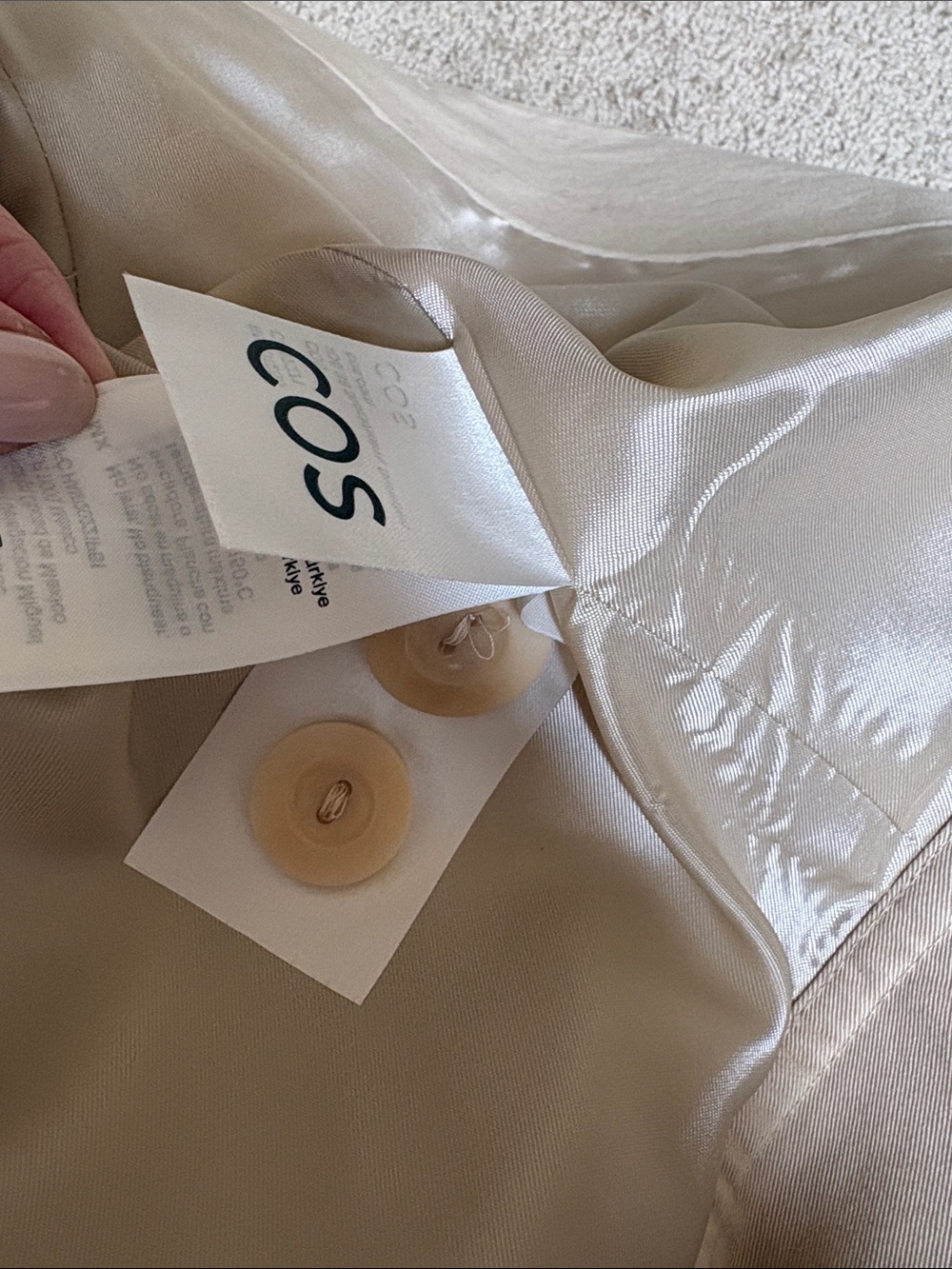 COS crop jacket size 6 - Picture 8 of 8